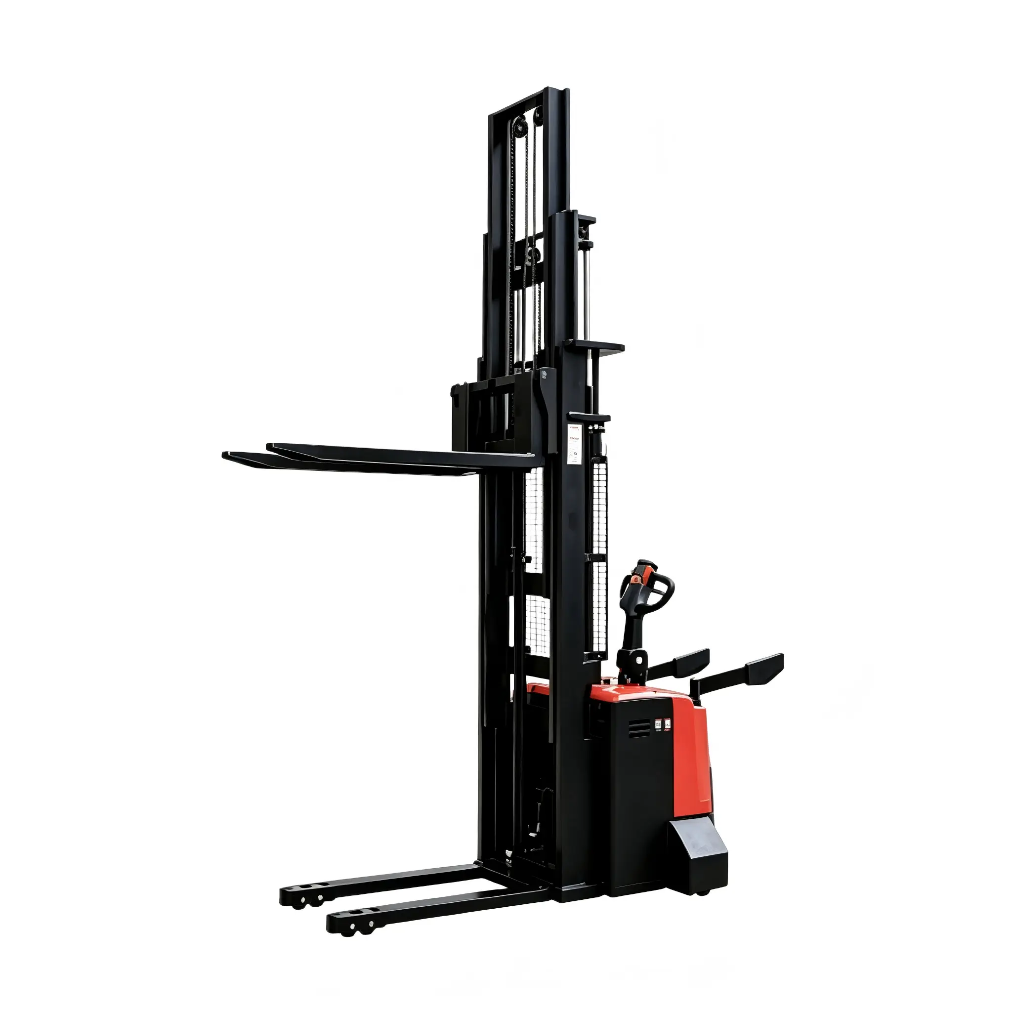 2T Electric Stand On Pallet Stacker - Image 2