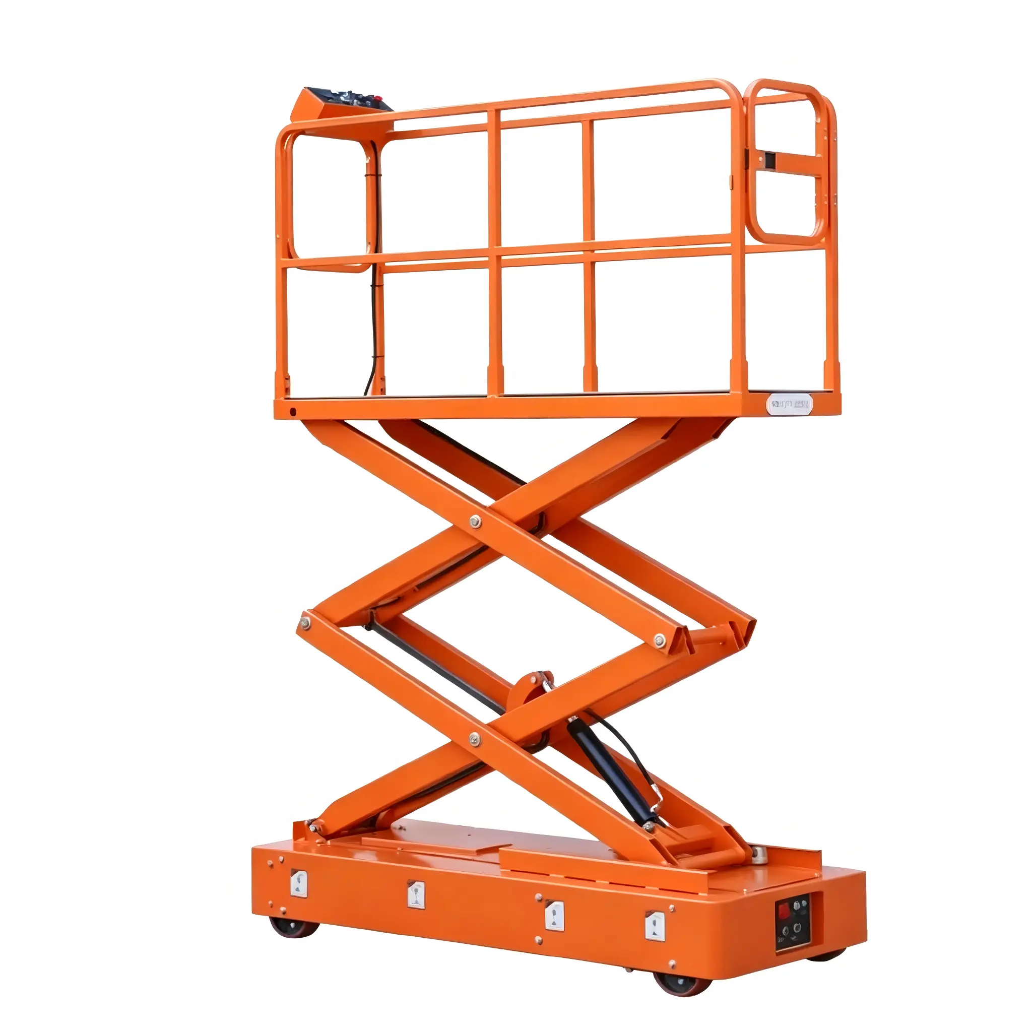 Rail Type All Electric Scissor Lift Platform - Image 3