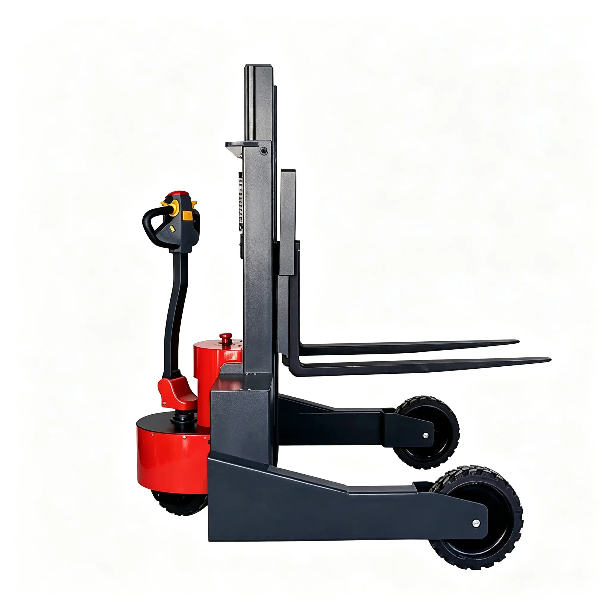 1.5T Electric Rough Terrain Pallet Stacker - Image 3