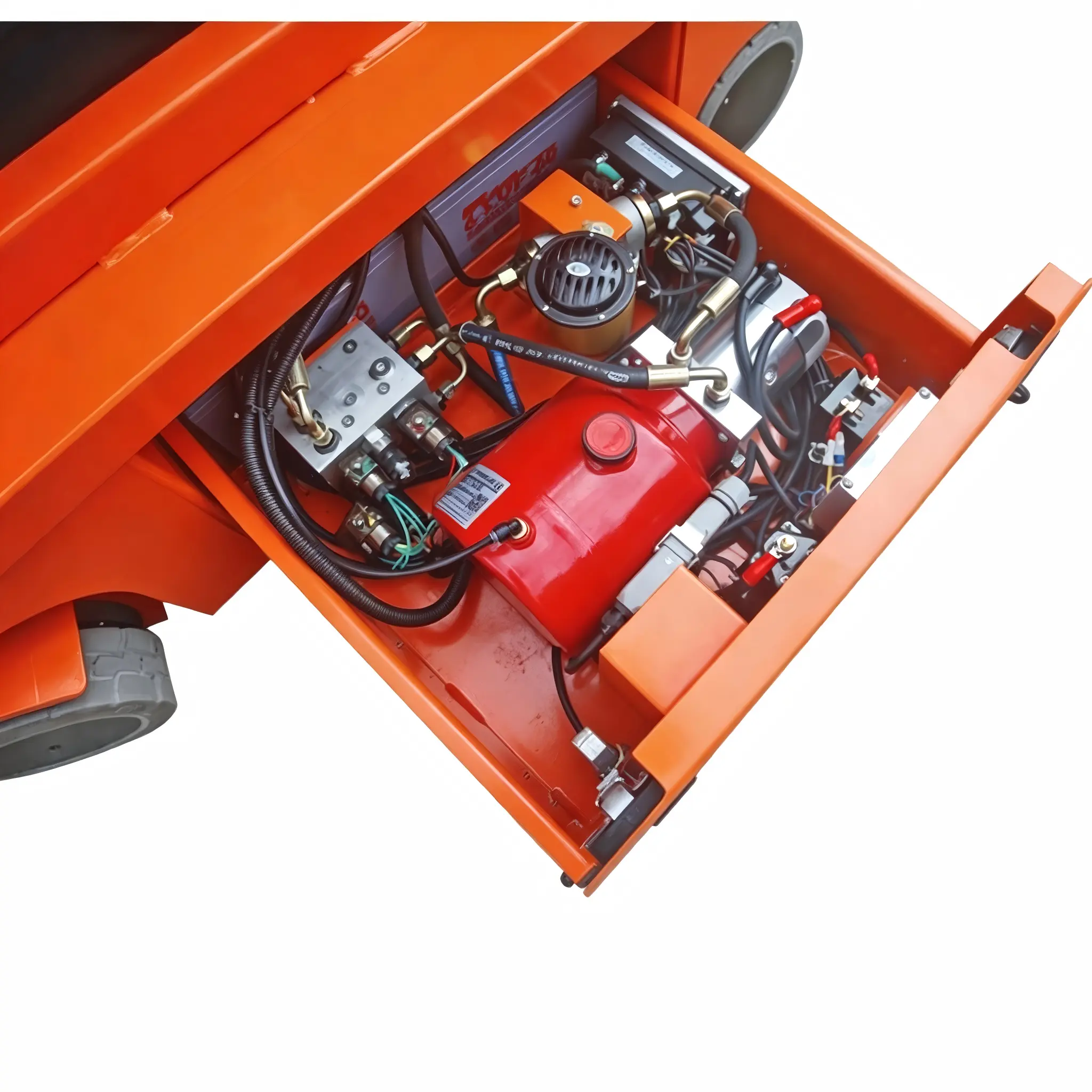 Mini All Electric Scissor Work Platform (Hydraulic Drive) - Image 3