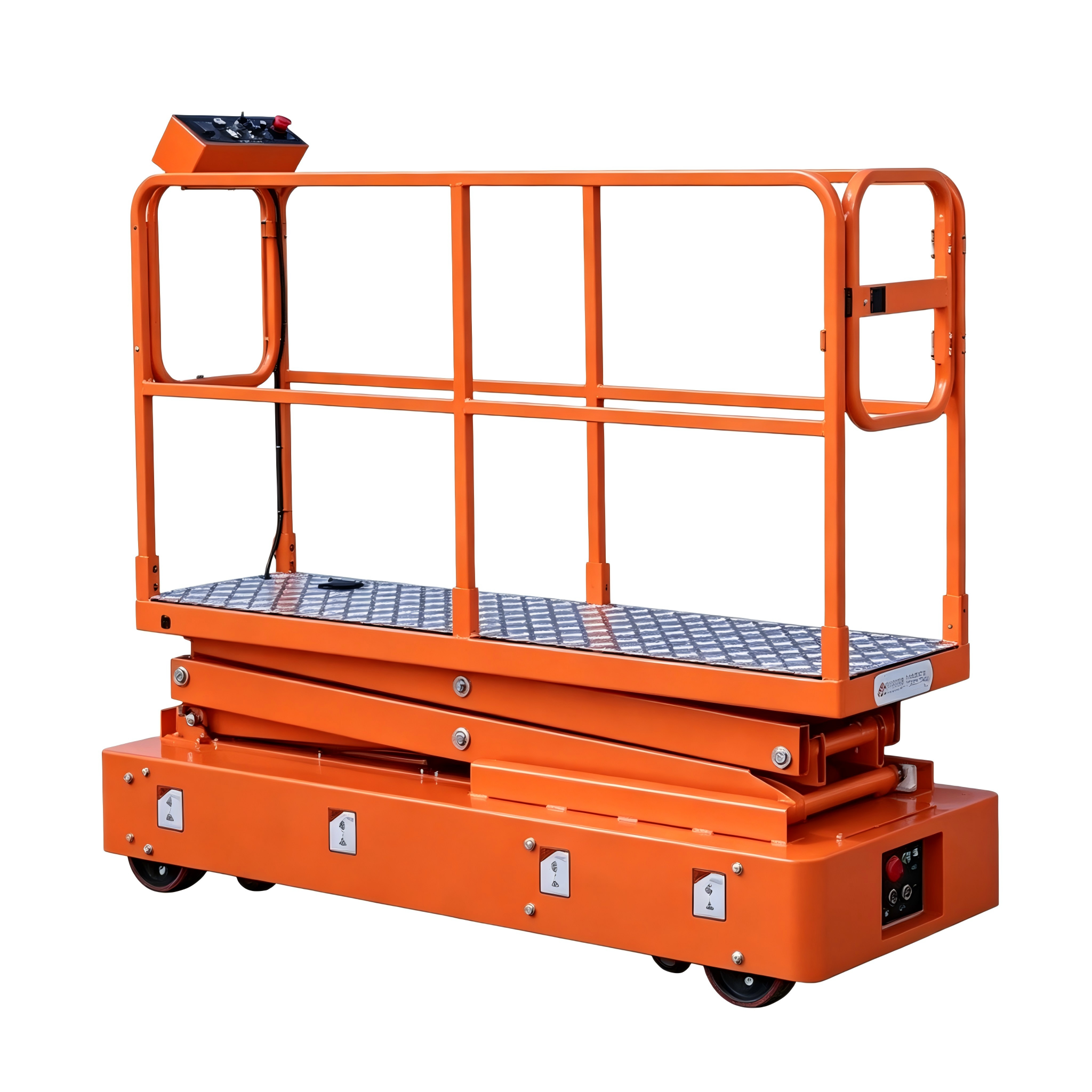 Rail Type All Electric Scissor Lift Platform